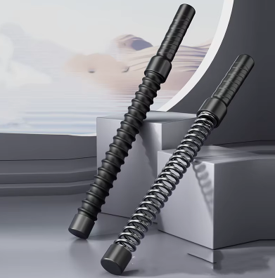 Tiges élastiques à ressort de musculation pour entraînement, offrant puissance et flexibilité.